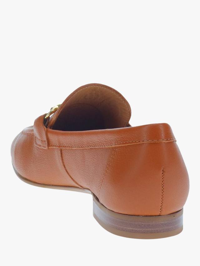 Кожаные мокасины hana с металлическим ремешком Jones Bootmaker, желто-коричневый — фото 3