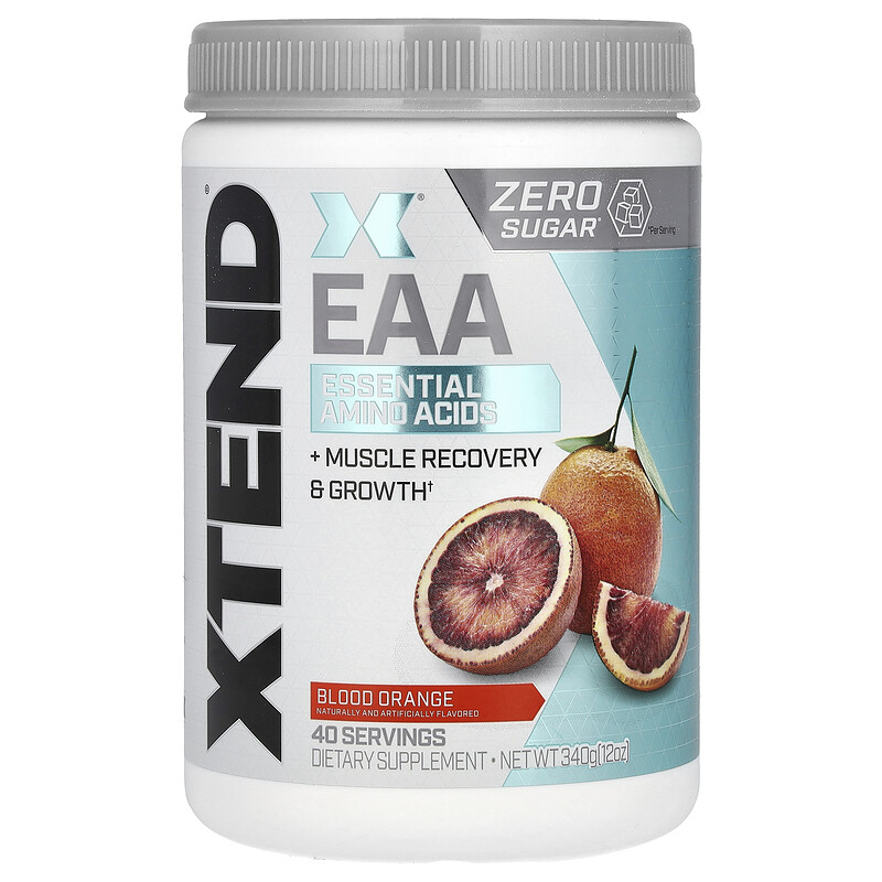 

XTEND, EAA, красный апельсин, 340 г (12 унций)