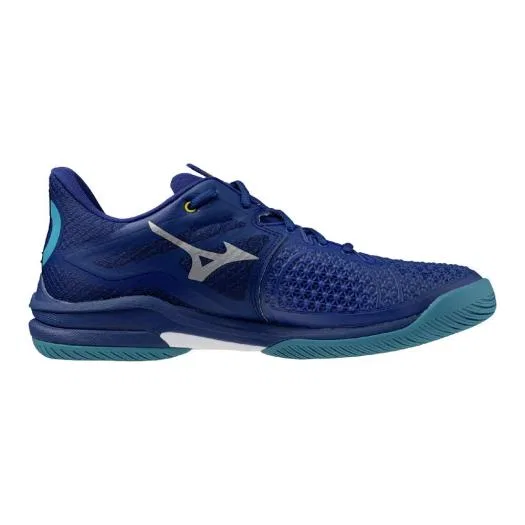 Теннисные кроссовки «Wave Exceed Tour 6 AC» от Mizuno, Blue X White — фото 3