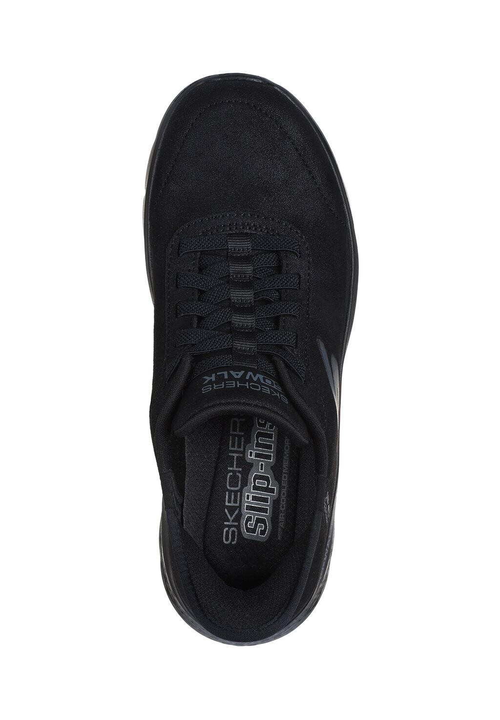 Кроссовки на шнуровке GO WALK FLEX, MALI Skechers, черный