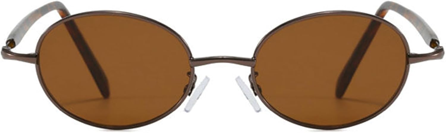 

Солнцезащитные очки Willochra Vintage Small Round для женщин и мужчин, в стиле ретро Y2K, с металлической оправой, в стиле панк, черные, овальные, с градиентным переходом, UV400, C4