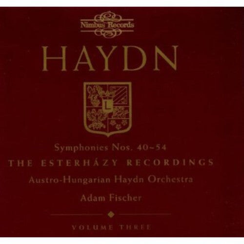 

CD диск Haydn / Fischer / Austro-Hungarian Haydn Orch: Symphonies 40-54 (V.3)