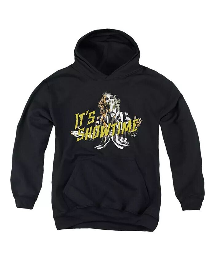 

Толстовка с капюшоном Showtime для мальчиков и подростков Beetlejuice, черный