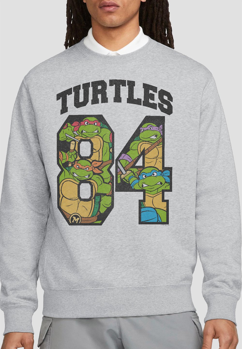 

Толстовка TURTLES Cotton Soul, светло-серый