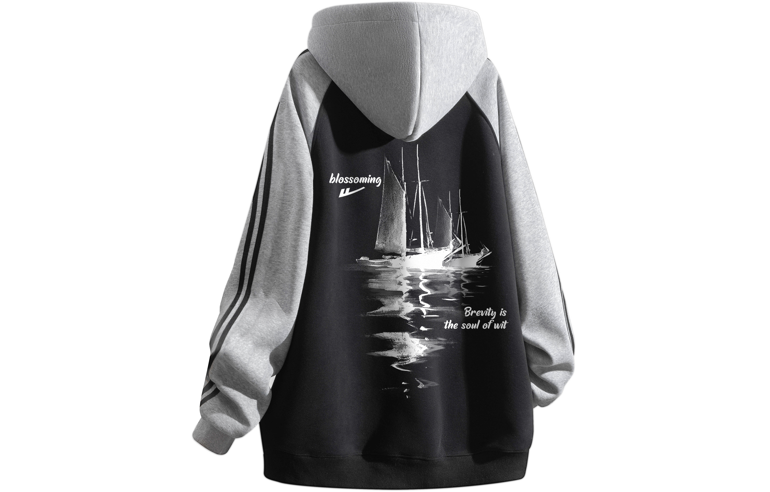 

Свитшот унисекс Warrior Huichao Riding The Wind Collection, темно-синий/желтый