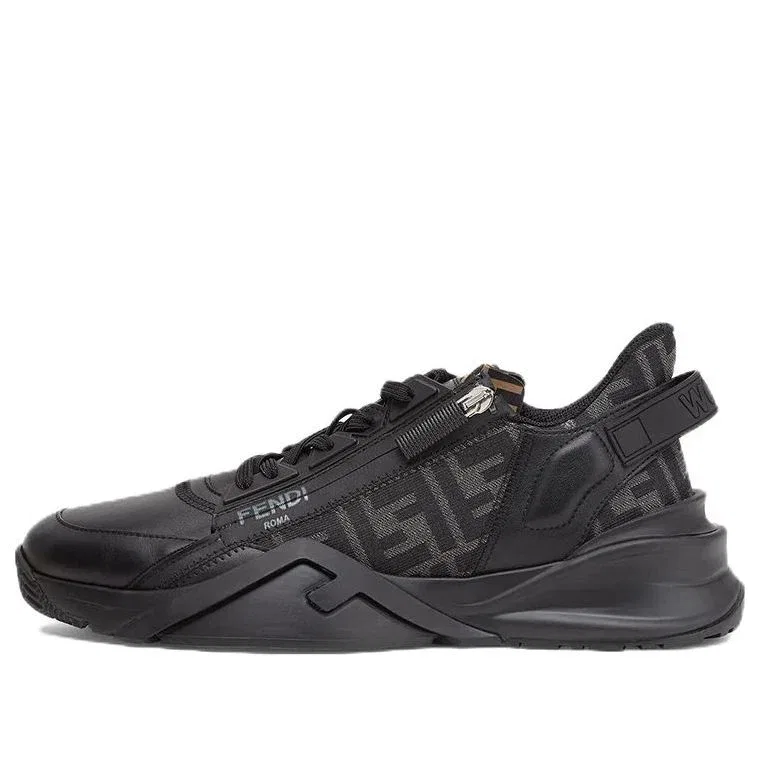 Кроссовки Fendi FW25 Flow Trainers 'Black' 7E1392AJZHF1DV5, черный