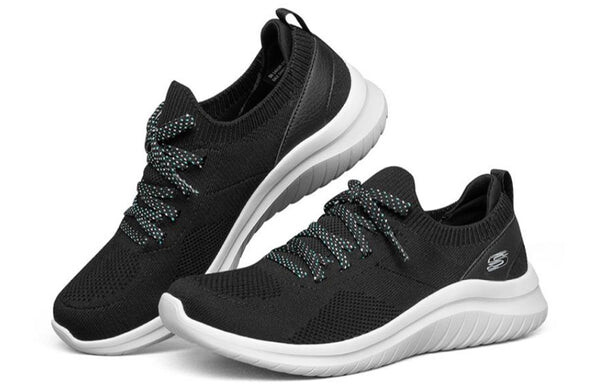 Кроссовки ultra flex 2.0 sports shoes black/white Skechers, черный — фото 3