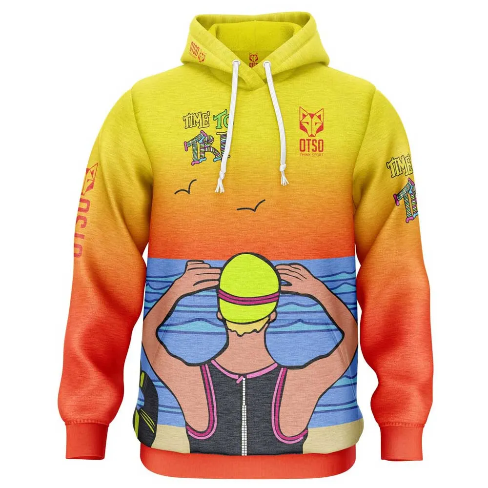 

Худи Otso Time to tri Swin, желтый