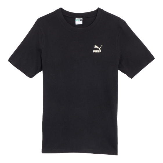 

Футболка PUMA Classics GS Graphic T-shirt 'Black', черный
