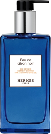 

Гель для душа для тела и волос HERMÈS Le Bain Eau de citron noir, unisex 200 ml