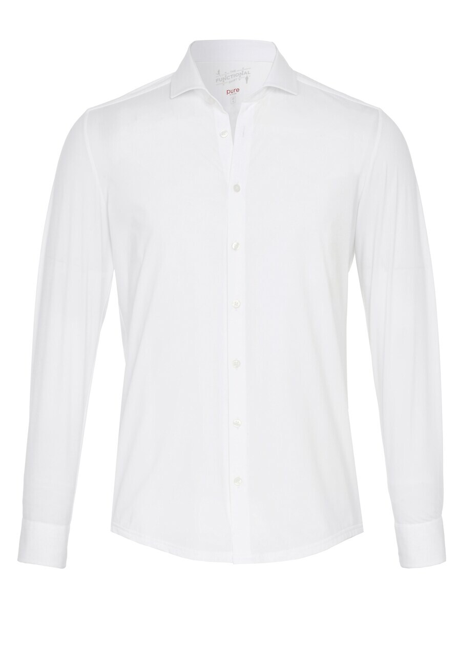 

Деловая рубашка PURE Slim fit Business Shirt, белый