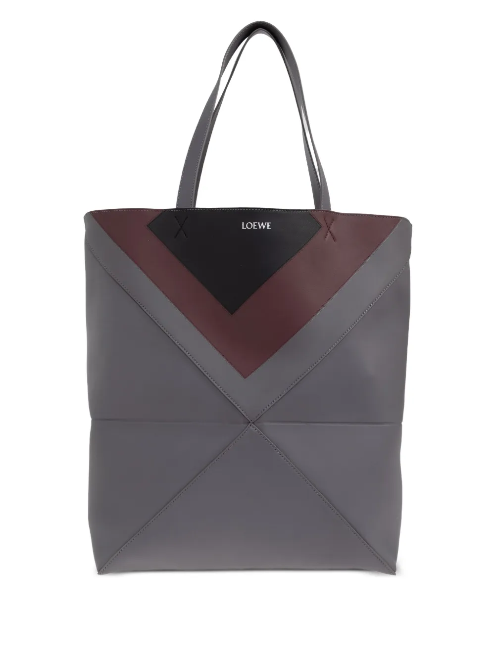 

Большая сумка-тоут Puzzle Fold LOEWE, серый