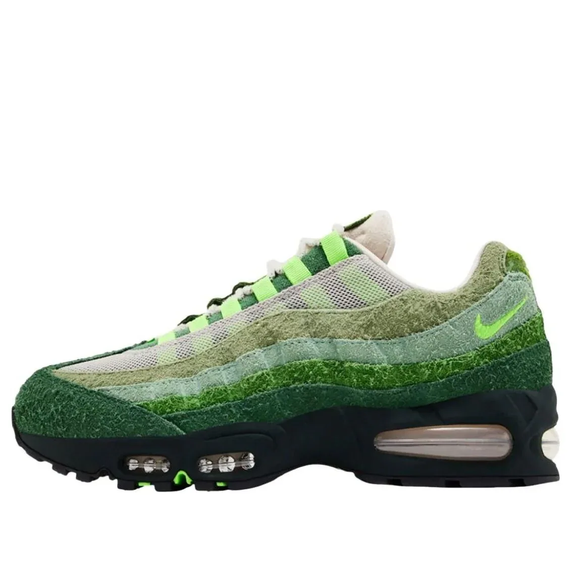 Кроссовки Nike x Oregon Ducks Air Max 95 'The Woods', зеленый