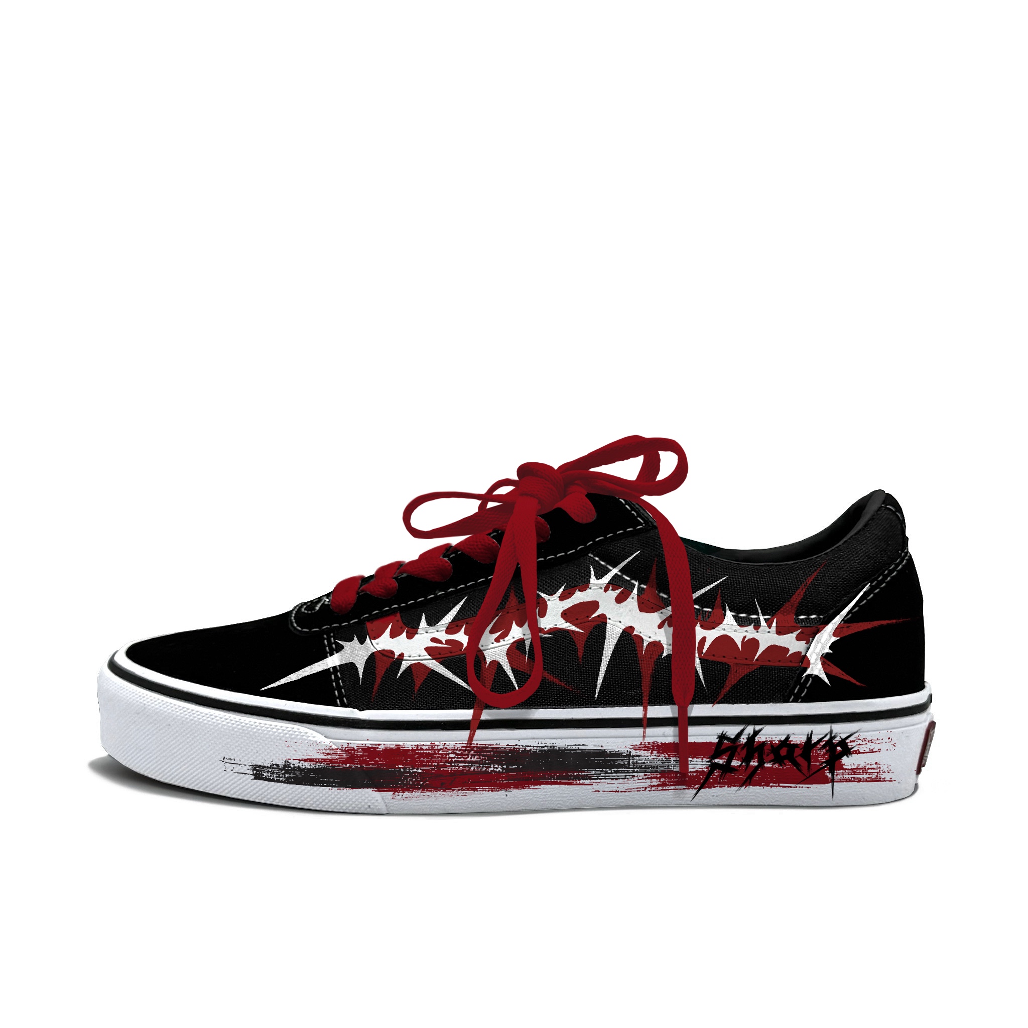 

Vans Кроссовки Ward для скейтбординга, износостойкие, низкие, мужские, красные
