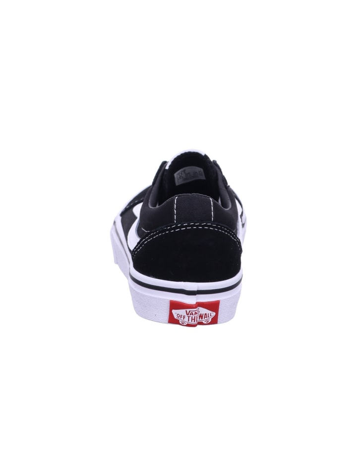 Vans Детские кроссовки Ward черного цвета — фото 4
