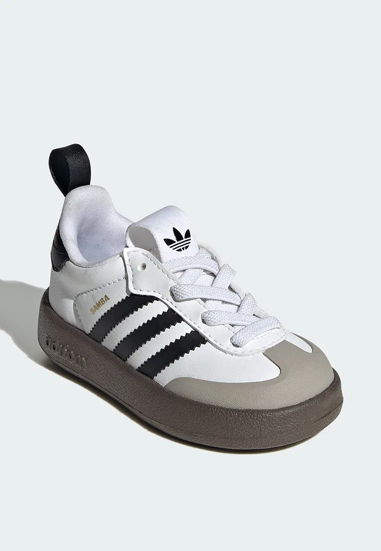 Детские кроссовки, беговые, Adifom Samba 360 Adidas, белый/черный — фото 2