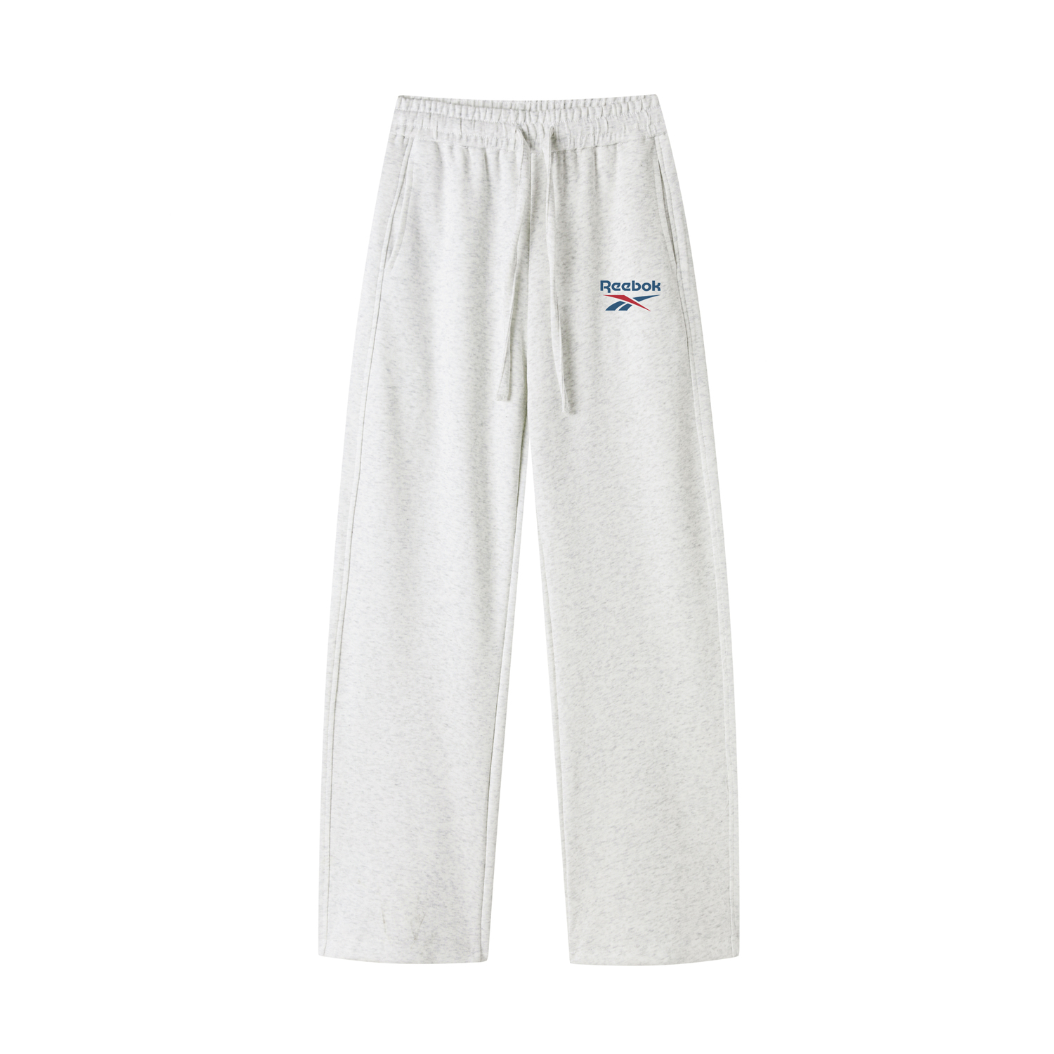 

Повседневные брюки Unisex Moderate Straight Fit Reebok, heather белый (fleece-lined)