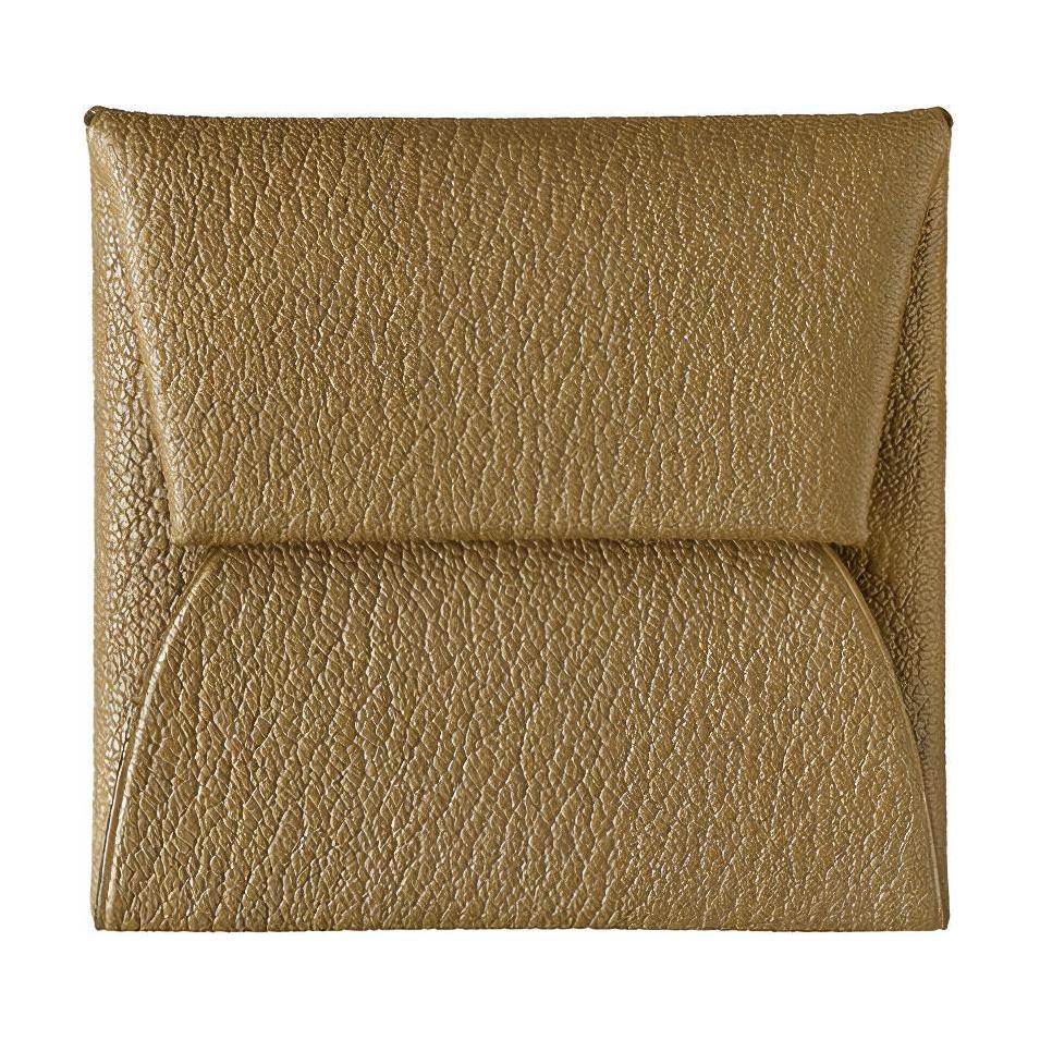 

Бумажник Bastia Mysore из козьей кожи с монетницей для женщин 18 цвет Etoupe слоновая кость серый HERMES