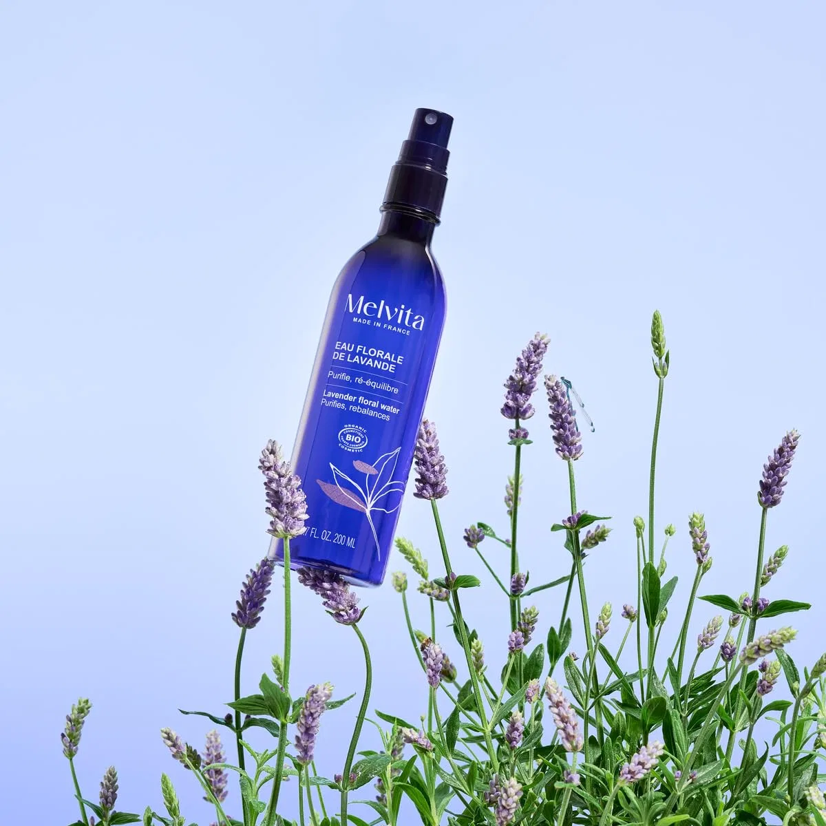 Цветочная вода Melvita Lavender Flower Water для комбинированной и жирной кожи, 200 мл Melvita — фото 2