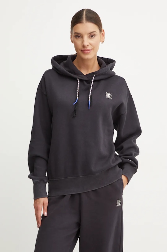 

Хлопковая толстовка Champion, черный