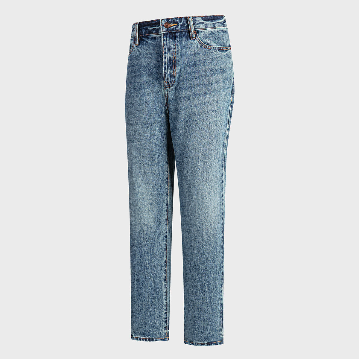 EMPORIO ARMANI Джинсы Women's Denim Blue Light Moderate Straight Fit — фото 3