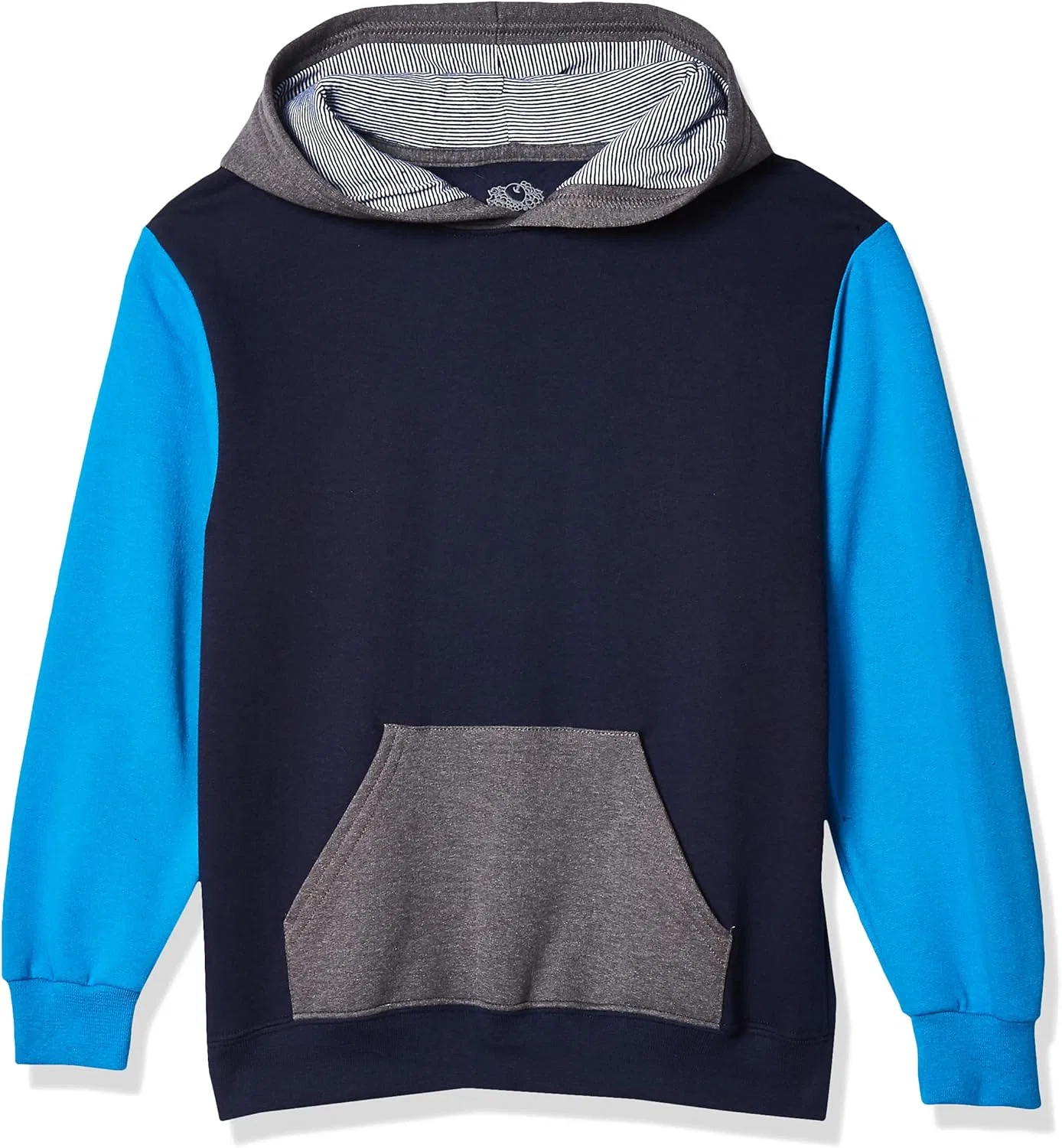 Спортивные штаны, толстовки и худи Fruit of the Loom для мальчиков, Pullover - Navy/Pacific Blue