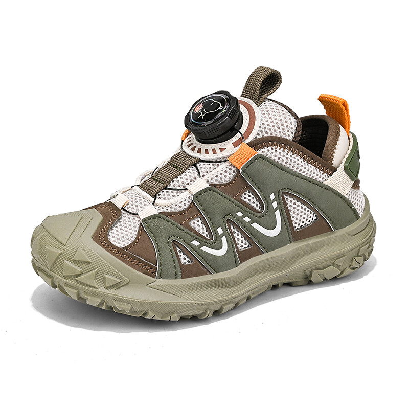 Кроссовки Snoopy Kids Lifestyle Shoes Kids Low-top Green/Beige, хаки — фото 2