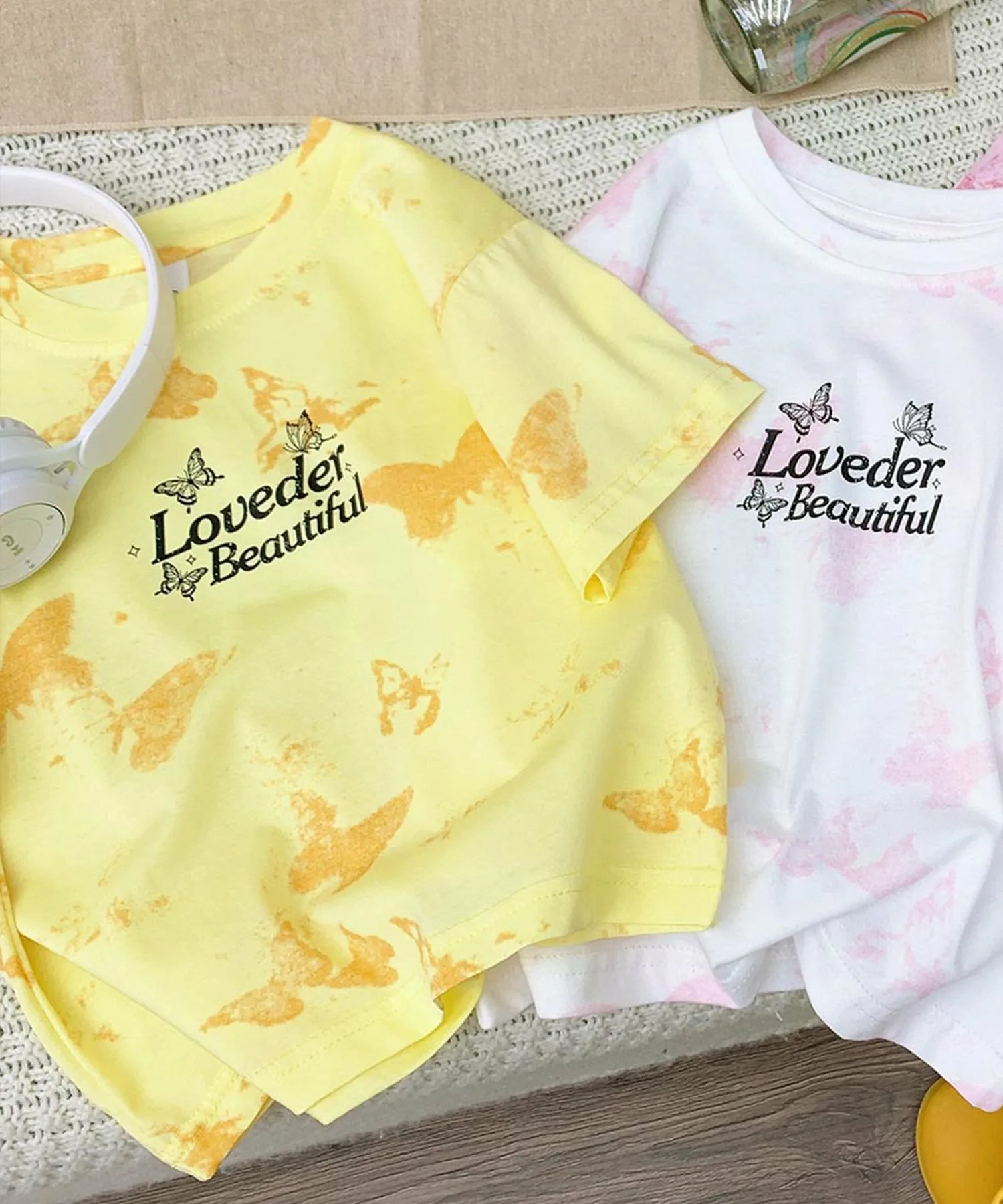 Повседневная футболка с принтом Aimoha Kids, Yellow