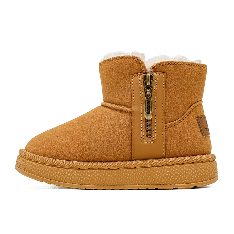 

Утепленные высокие детские снежные ботинки с увеличенной высотой и устойчивостью к истиранию WARRIOR, хаки