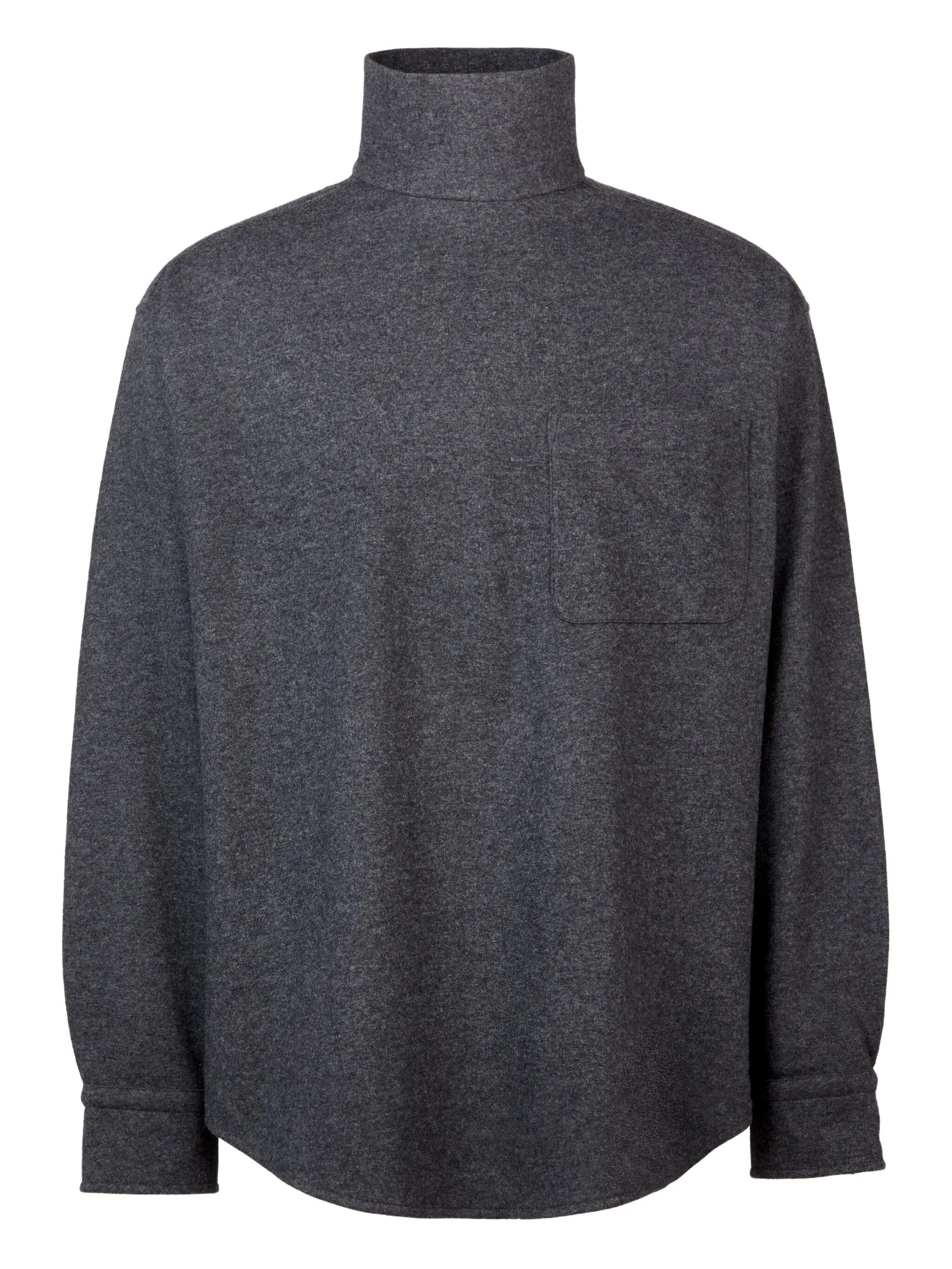 

Рубашка с высоким воротником Tod'S, серый