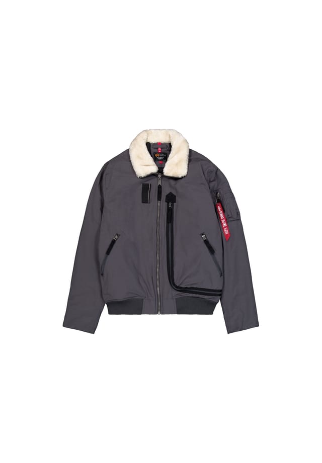 

Куртка бомбер куртка Alpha Industries, серый