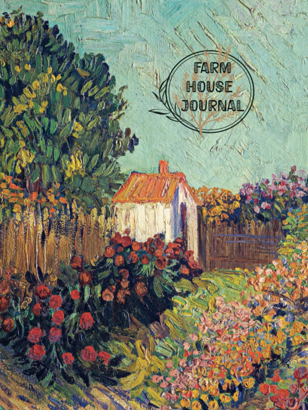 

Farm House Journal: A magnificent hard cover notebook journal with a great landscape consists of 200 blank lined pages 8.5x11 inch (Independently published)