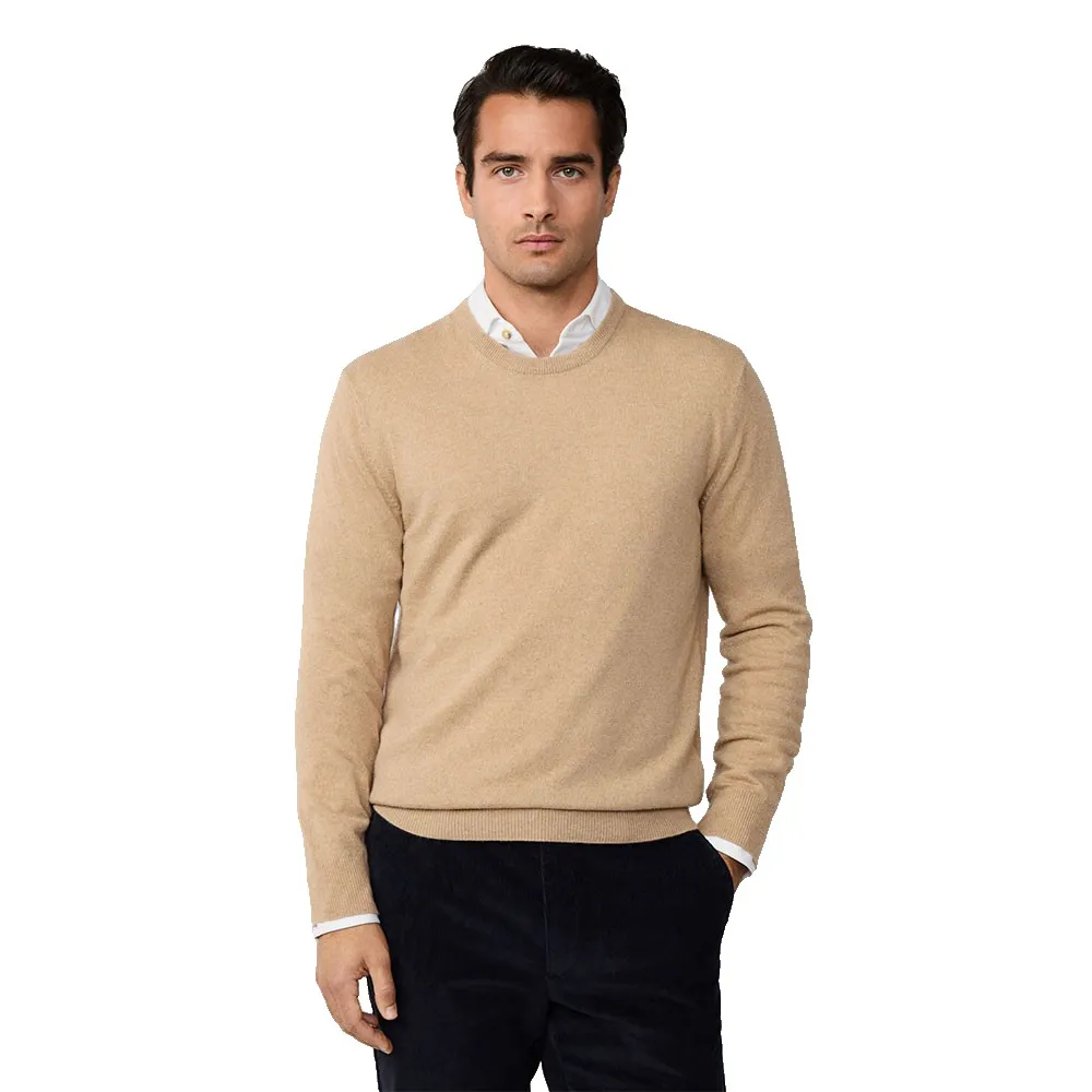 

Свитер Hackett Merino Cash Mix, бежевый