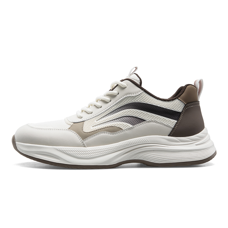 

Низкие повседневные туфли мужские KANGNAI, White/Khaki