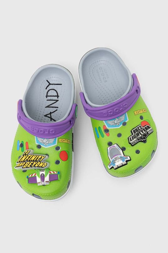 

Детские тапочки Toy Story Buzz Classic Clog Crocs, зеленый