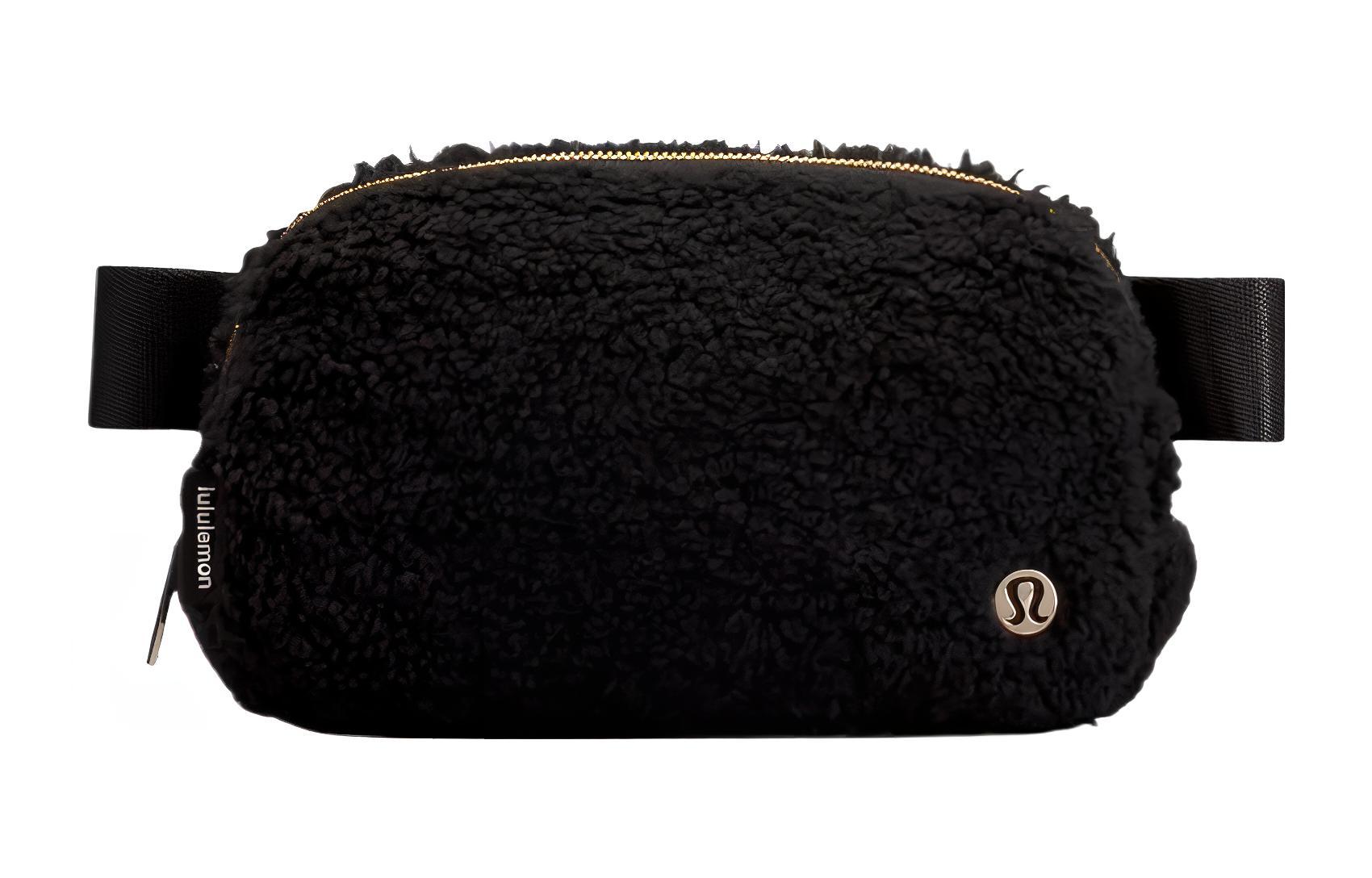 

Повсюду Поясная Сумка из Овчины Обычная Женская Натуральный Черный Lululemon