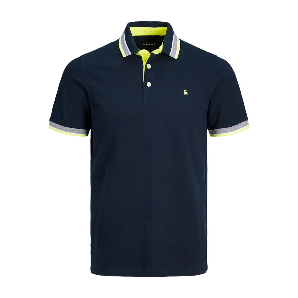 

Поло с коротким рукавом Jack & Jones Essential Paulos Plus Size, синий