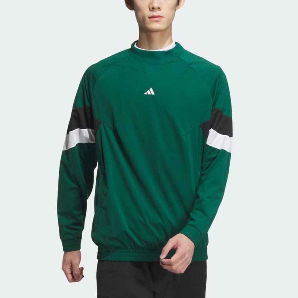 Adidas Мужская толстовка WIND RDY ARCHIVE DESIGN в стиле преппи, зеленая — фото 4