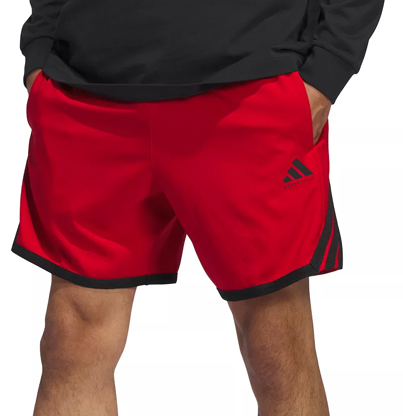 

Мужские баскетбольные шорты Adidas Crazylite, цвет Team Power Red