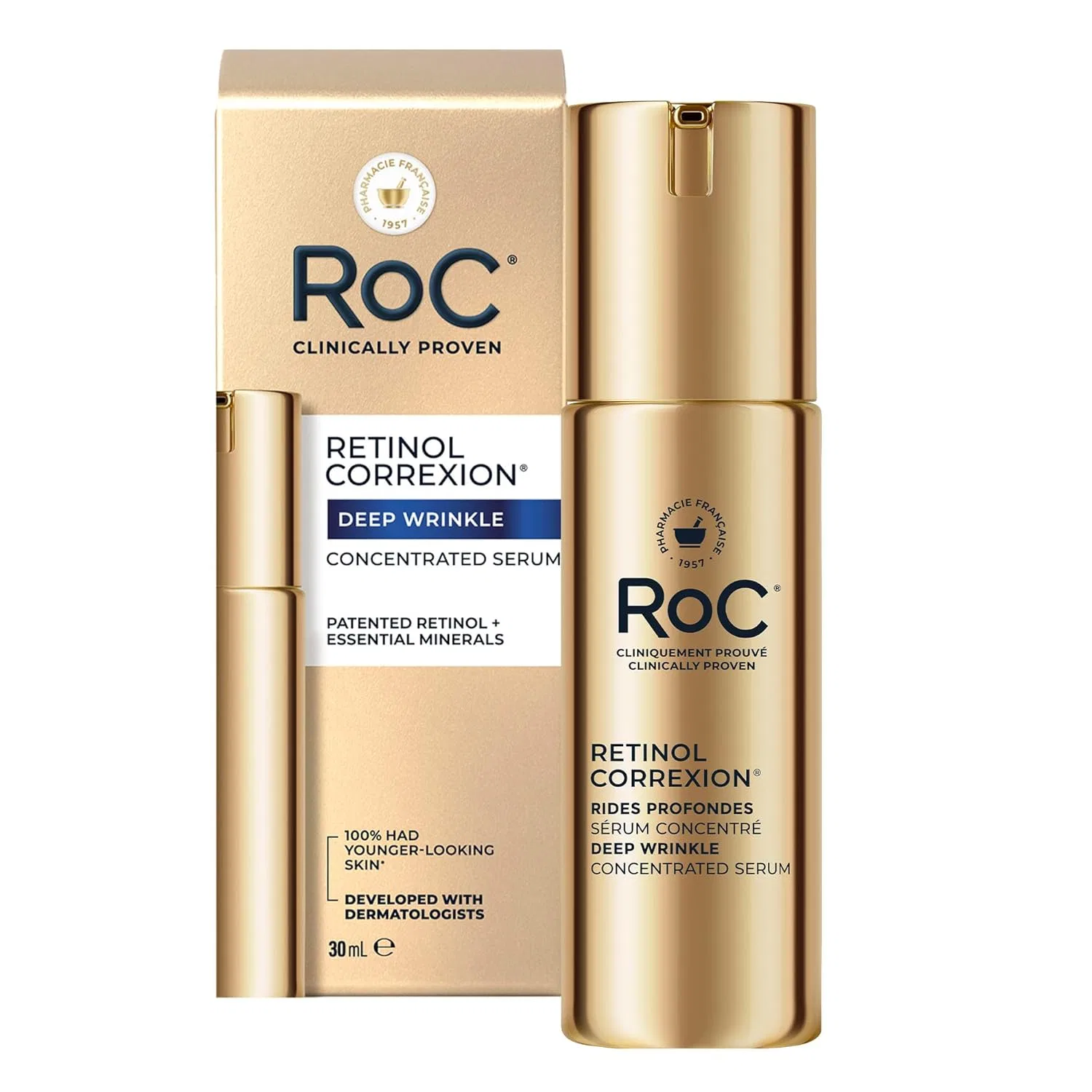 Сыворотка RoC — Концентрированная от глубоких морщин «Retinol Correxion» от