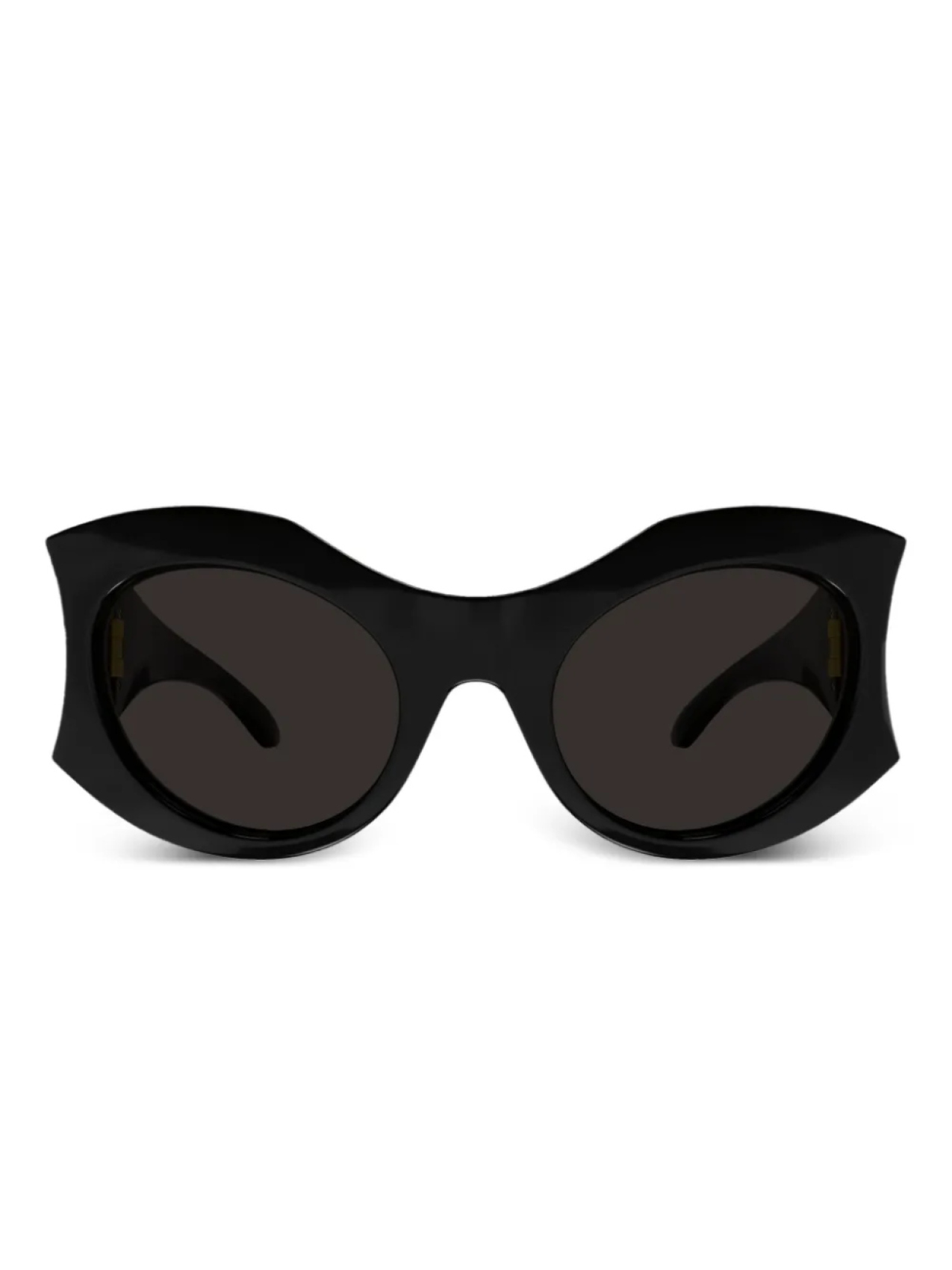

Balenciaga Eyewear logo-print солнцезащитные очки, черный