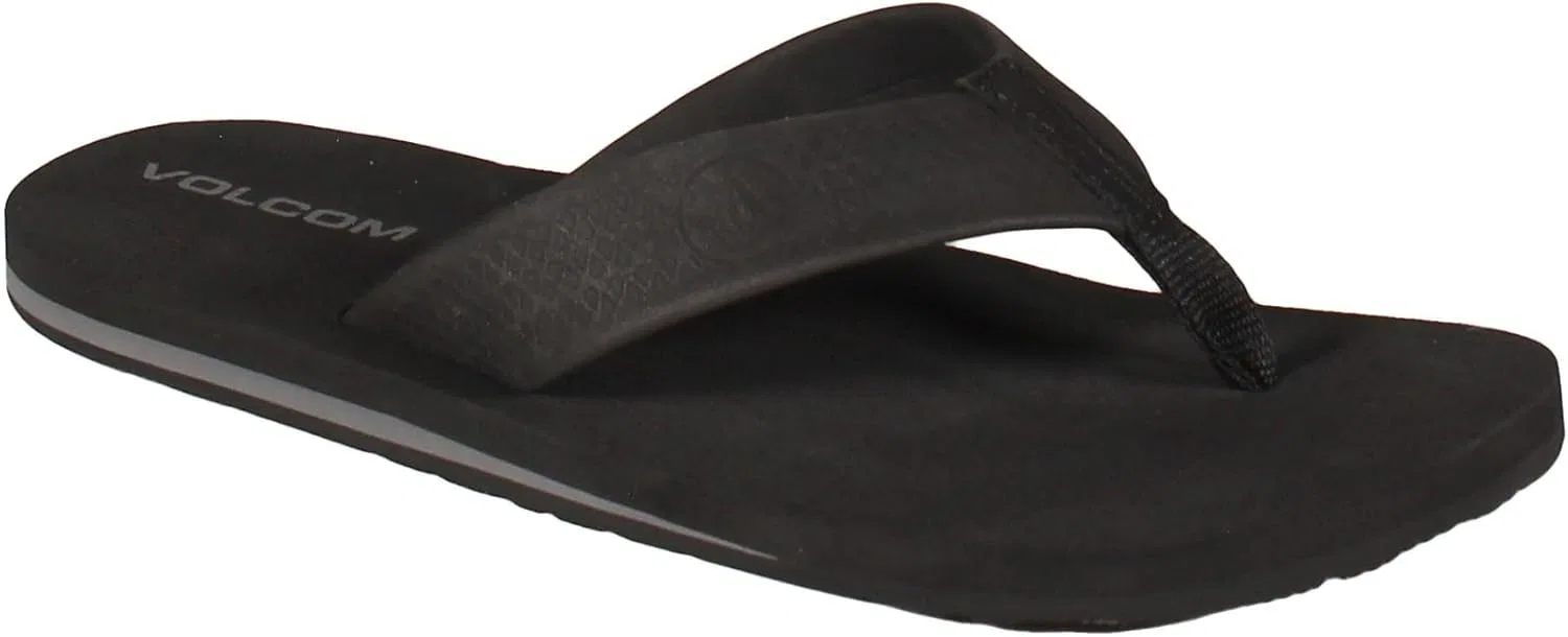Сандалии-сланцы Volcom, Black/Black