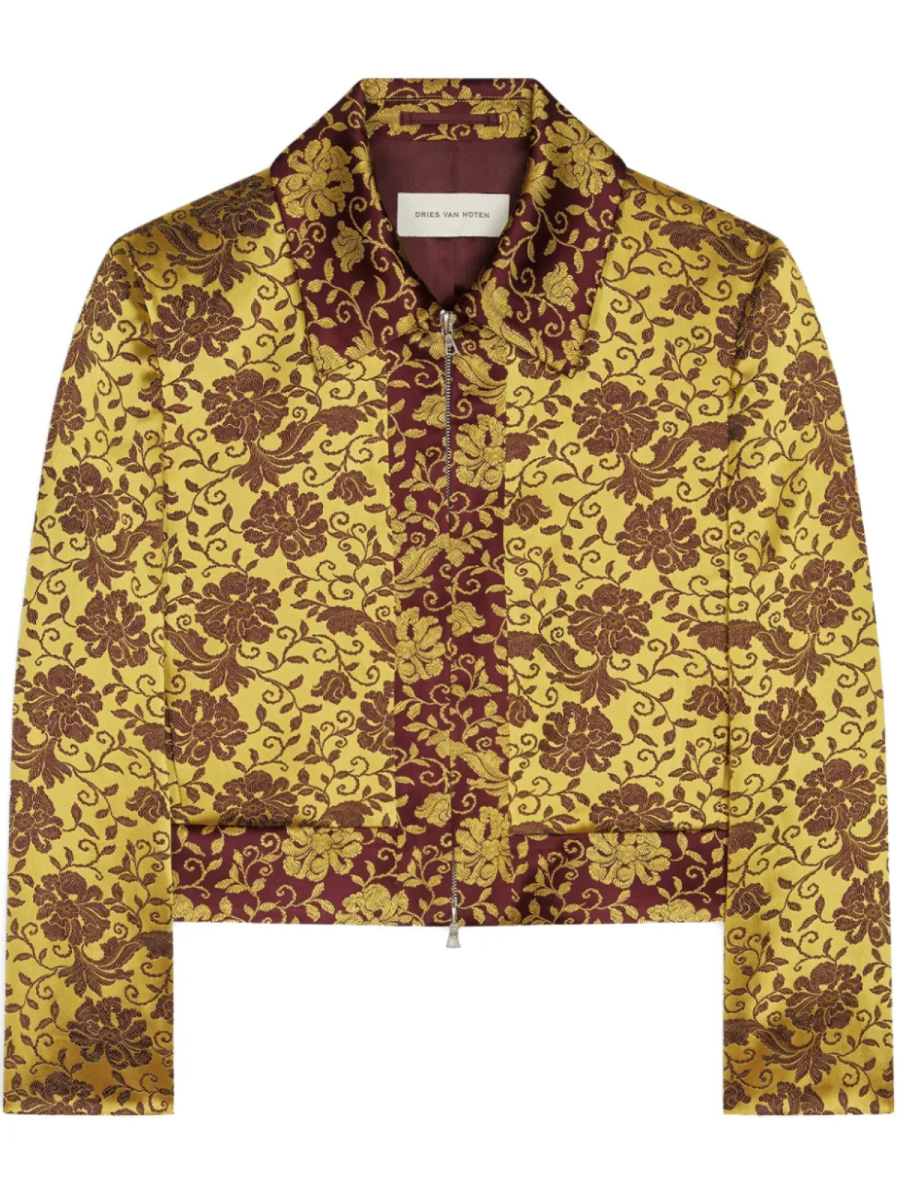 

Жаккардовая куртка DRIES VAN NOTEN, желтый