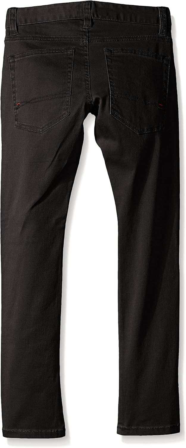 Брюки Levi's Strauss Signature Gold Boys Trent из твила с пятью карманами, застежкой на молнию и пуговицы, Black — фото 2