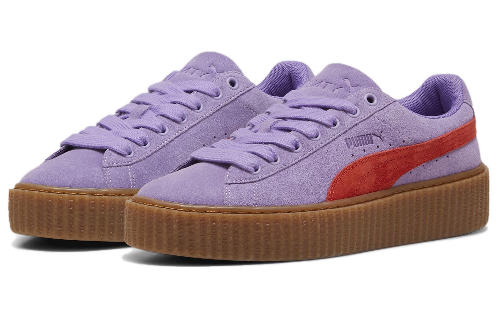 PUMA Крипер Фэтти Рианна Фенти Лавандовое предупреждение - Фуксия, цвет Fuchsia — фото 3