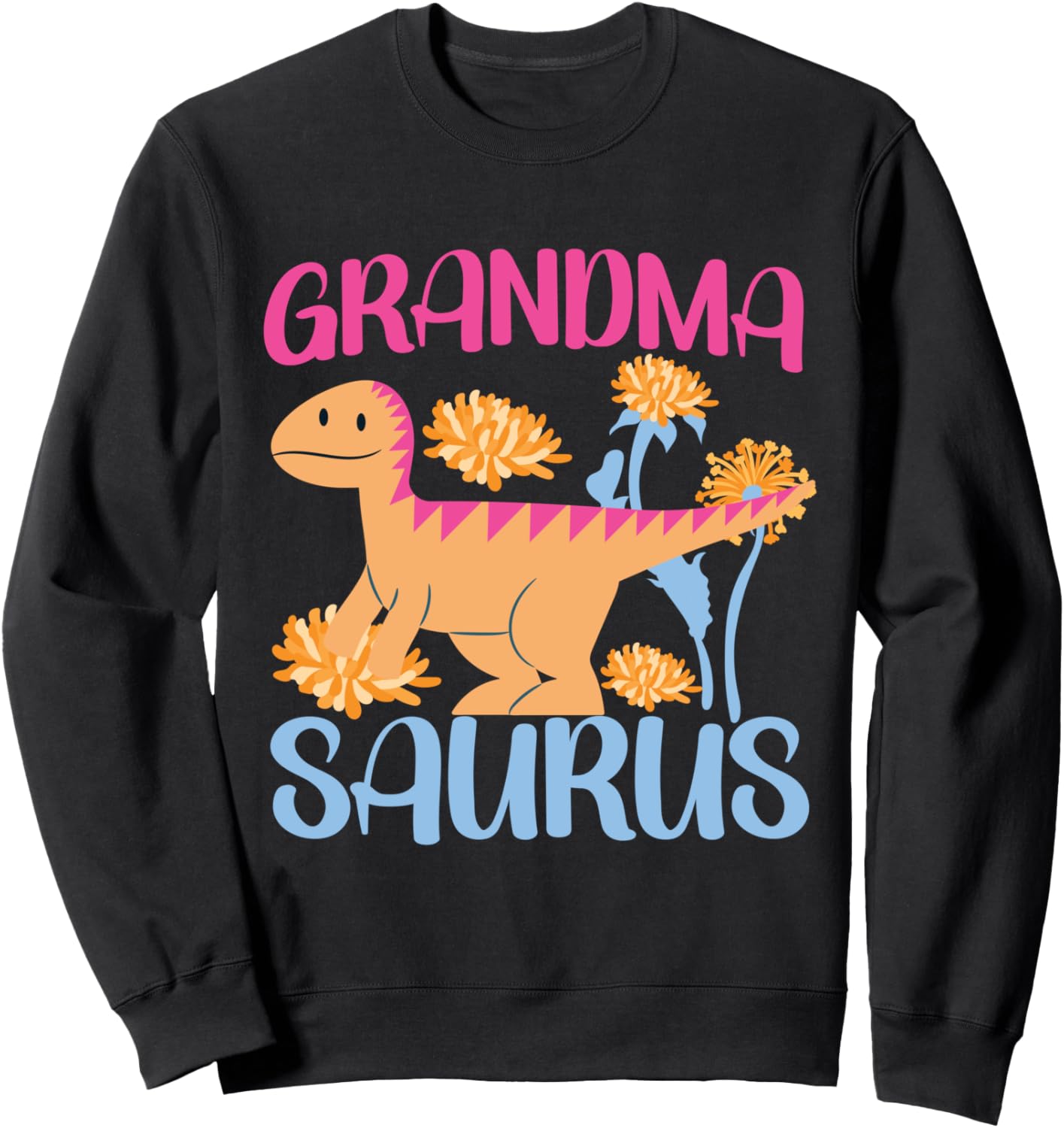 

Милая толстовка с изображением бабушки-динозавра Matching Dinosaurs Design Ideas For Dino Fans, черный