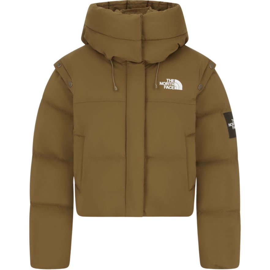 

Пуховик Nuptse женский THE NORTH FACE, светло-коричневый