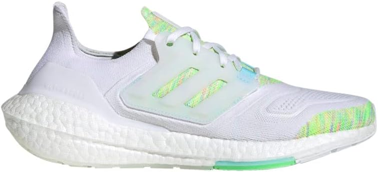 Мужские беговые кроссовки adidas Ultraboost 22, белый/синий — фото 2