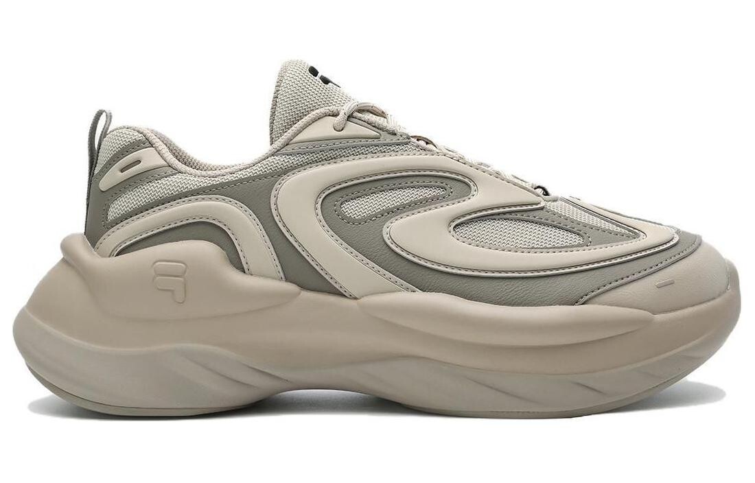 Кроссовки FILA FUSION BUZZARD Meteor Shoes Chunky Sneakers Men Low-top White, белый — фото 2
