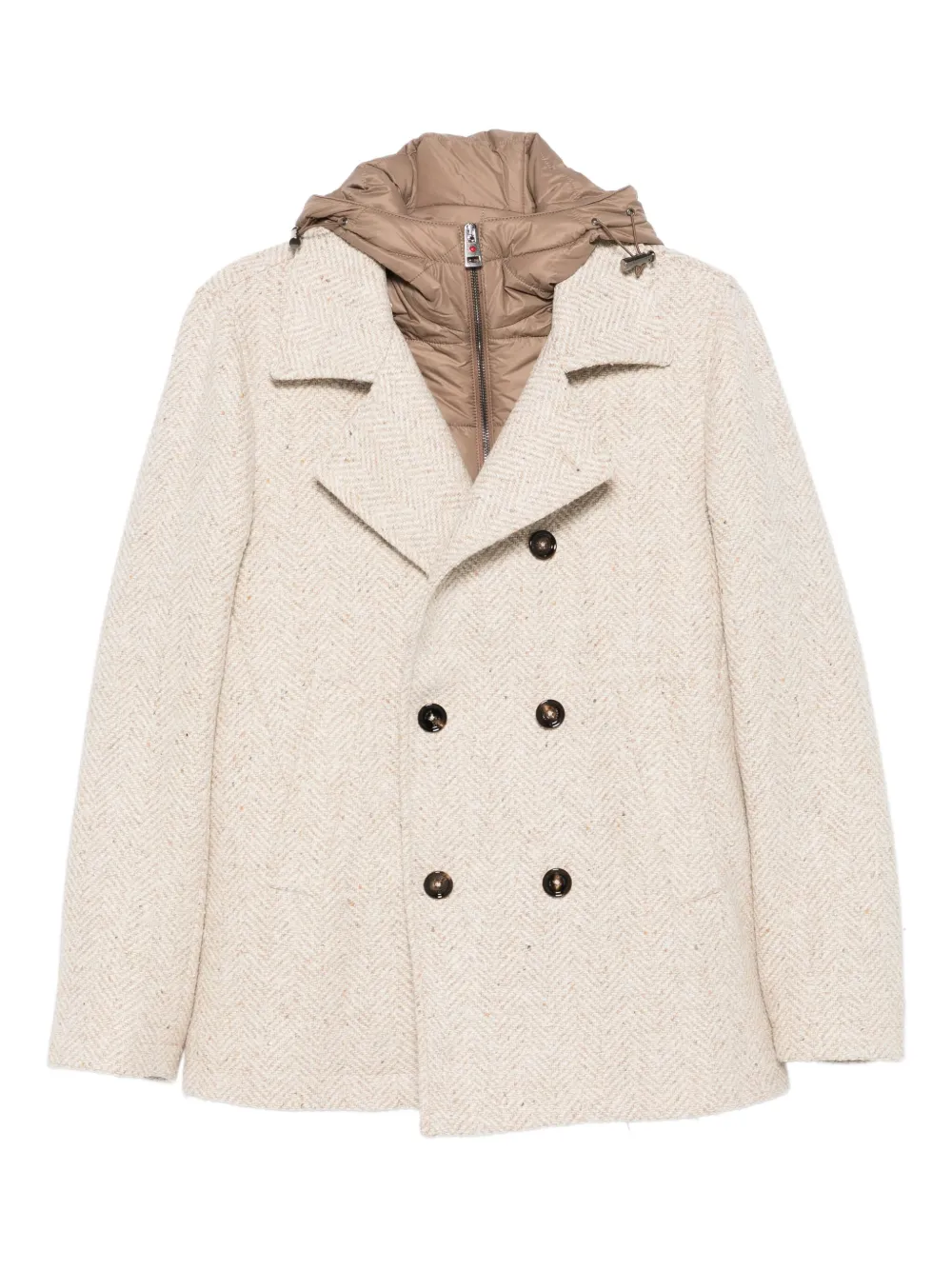 

Двубортное пальто с узором «елочка» Kired, нейтральный, Красный, Двубортное пальто с узором «елочка» Kired, нейтральный